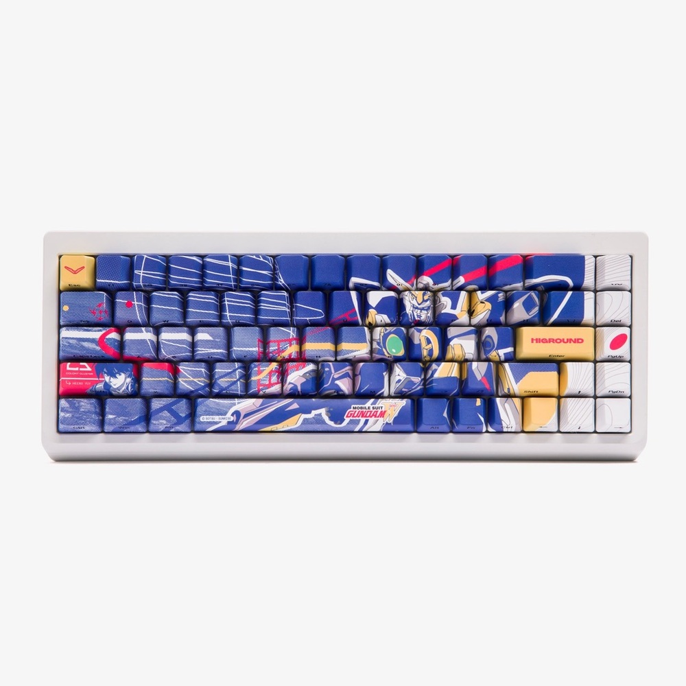 Higround x Gundam Wing Summit Keyboard